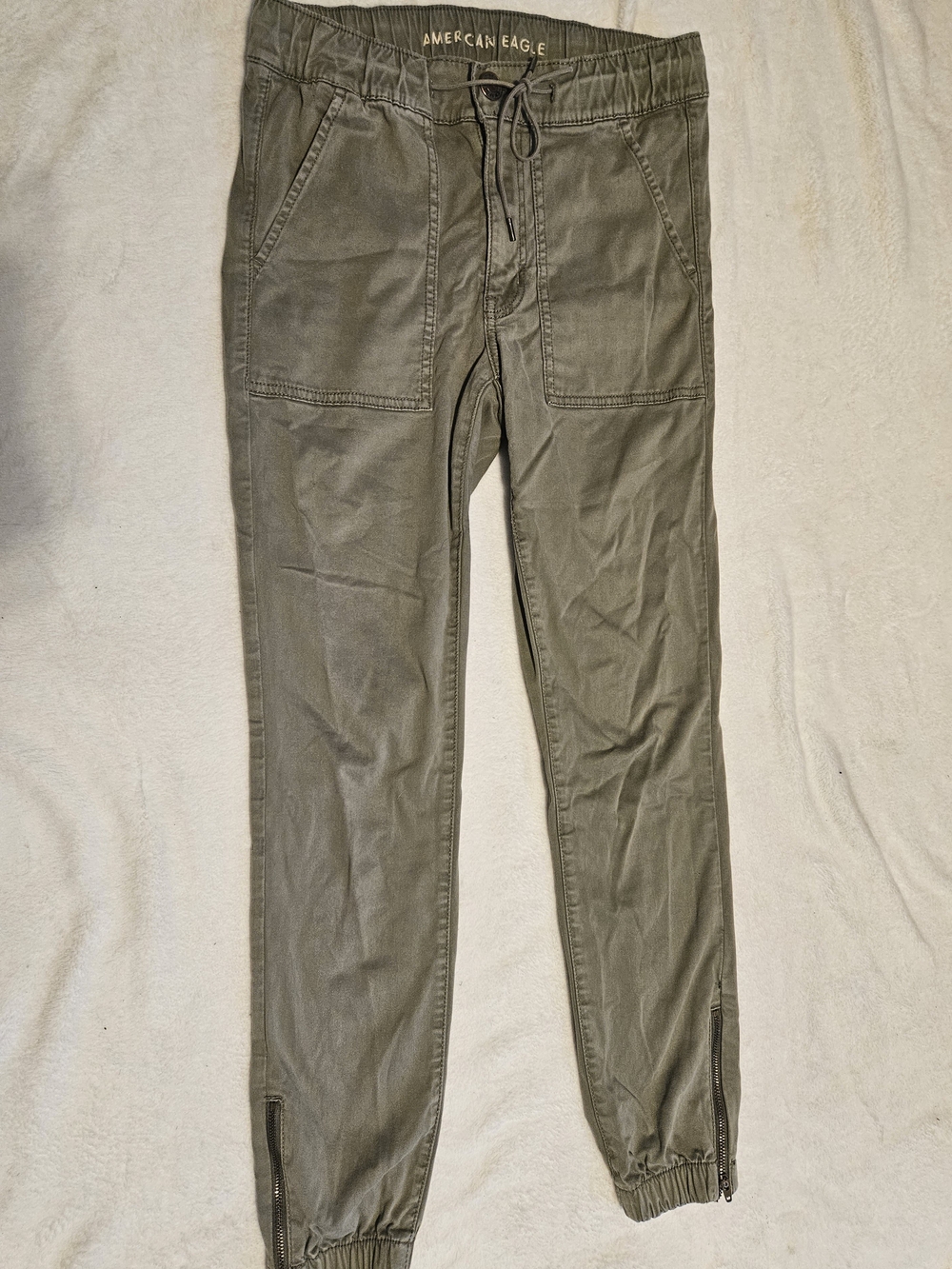 American Eagle Outfitters Olive Green Jogger Pants